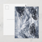 Tempest an der walisischen Küste Postkarte (Vorne/Hinten)