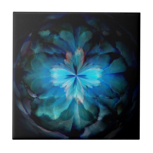 Tempest (blau) fliese (Vorderseite)