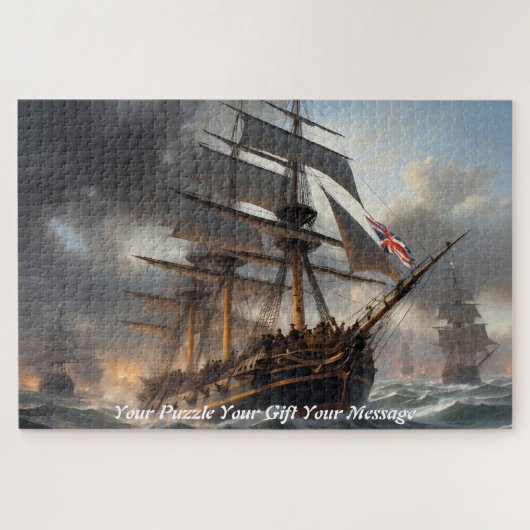 Tempest des Triumphes: Das Zeitalter des Segelns i Puzzle (Horizontal)