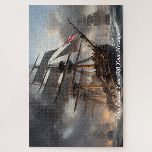 Tempest des Triumphes: Das Zeitalter des Segelns i Puzzle (Vertikal)