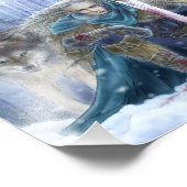 Tempest Eisfantasy Art Foto drucken (Ecke)