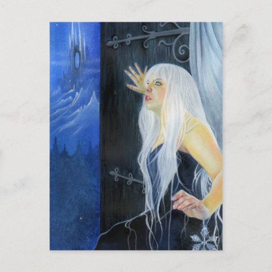 Tempest Eisfantasy Ice Beauty Postkarte (Vorderseite)