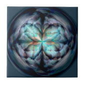 Tempest II (blau) Fliese (Vorderseite)