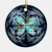 Tempest II (blau) Keramik Ornament (Vorne)
