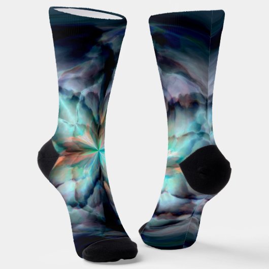 Tempest II (Blau) Socken (Gewinkelt)