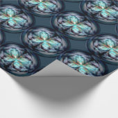 Tempest II (Blue) Geschenkpapier (Ecke)