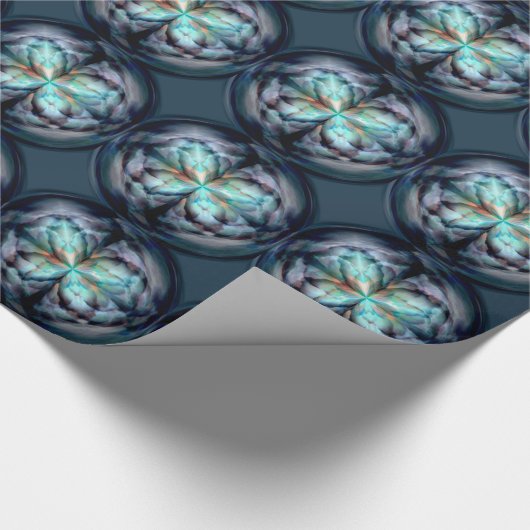 Tempest II (Blue) Geschenkpapier (Ecke)