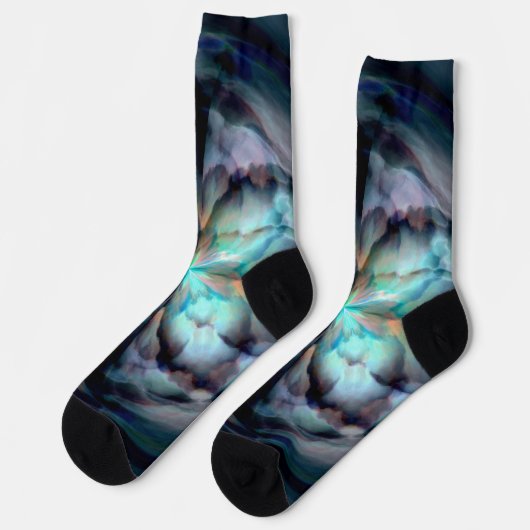 Tempest II (Blue) Socken (Linkes Detail)