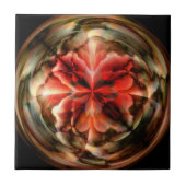 Tempest II (rot) Fliese (Vorderseite)