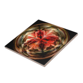 Tempest II (rot) Fliese