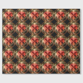 Tempest II (Rot) Geschenkpapier (Flach)