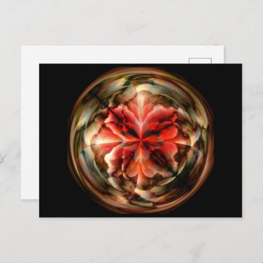 Tempest II (rot) Postkarte (Vorne/Hinten)