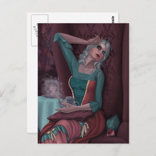 Tempest in einem Teekessel Postkarte (Vorne/Hinten)