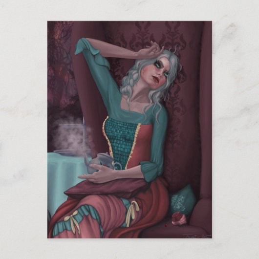 Tempest in einem Teekessel Postkarte (Vorderseite)