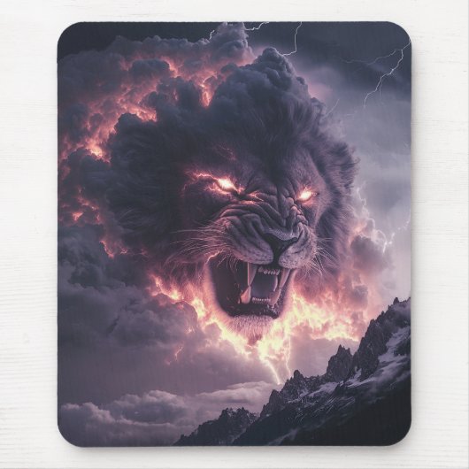 Tempest Löwenkönig Mousepad (Vorne)
