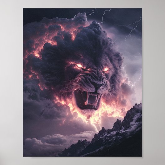Tempest Löwenkönig Poster (Vorne)