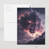Tempest Löwenkönig Postkarte (Vorne/Hinten)