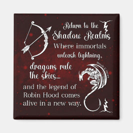 Tempest of Shadows Brenda K Davies Magnet