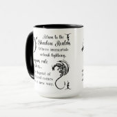 Tempest of Shadows Brenda K Davies Tasse (Vorderseite Links)