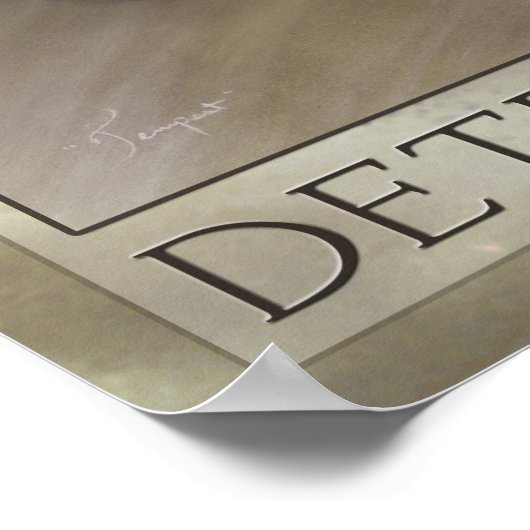 Tempest Poster (Ecke)