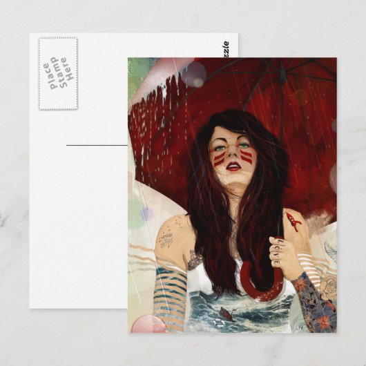 Tempest Postkarte (Vorne/Hinten)