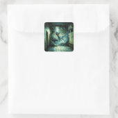 Tempest Quadratischer Aufkleber (Tasche)