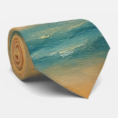 Tempest Serenity Abstract Krawatte (Gerollt)