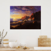 Tempest, Sonnenuntergang, schöne Kunst von Ivan Ai Poster (Küche)
