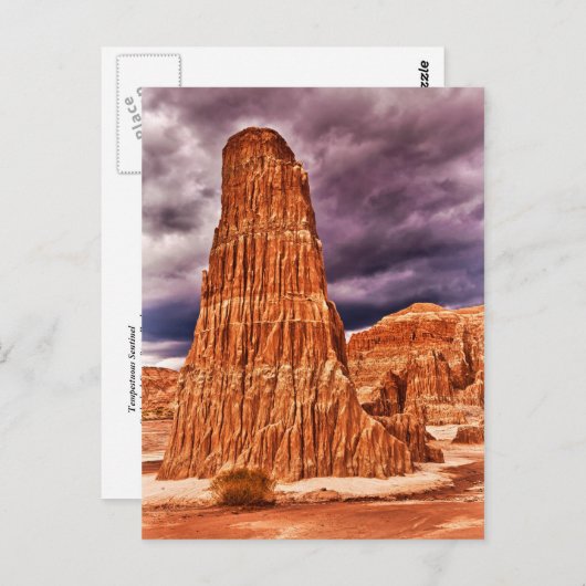 Tempestuous Sentinel Postkarte (Vorne/Hinten)