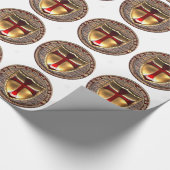TEMPLAR COIN. GESCHENKPAPIER (Ecke)