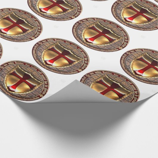 TEMPLAR COIN. GESCHENKPAPIER (Ecke)