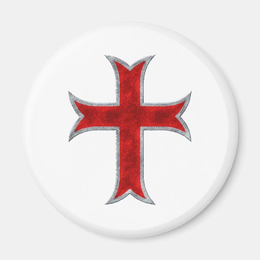 Templar Cross Magnet (Vorne)