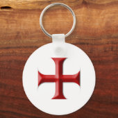 Templar Cross Schlüsselanhänger (Vorderseite)