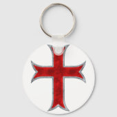 Templar Cross Schlüsselanhänger (Vorderseite)