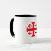 Templar Crusader Jerusalem Cross Coffee Mug Tasse (Vorderseite Links)