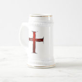 Templar Dbl Logo-Tasse Bierglas (Vorderseite Links)