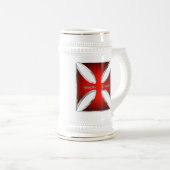 Templar Dbl Logo-Tasse Bierglas (VorderseiteRechts)