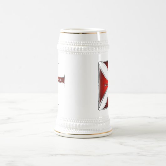 Templar Dbl Logo-Tasse Bierglas (Mittel)