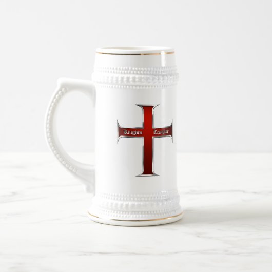 Templar Dbl Logo-Tasse Bierglas (Links)
