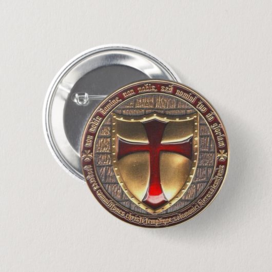TEMPLAR EMBLEM BUTTON (Vorne & Hinten)