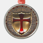 TEMPLAR EMBLEM ORNAMENT AUS METALL (Vorne)