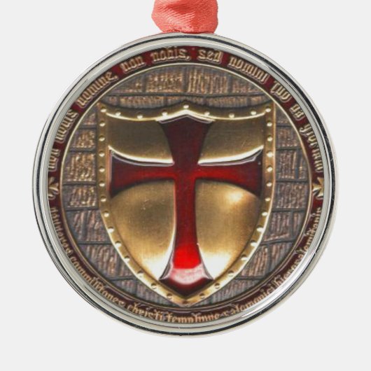 TEMPLAR EMBLEM ORNAMENT AUS METALL (Vorne)