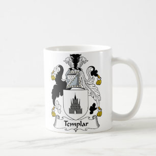 Templar Familienwappen Kaffeetasse