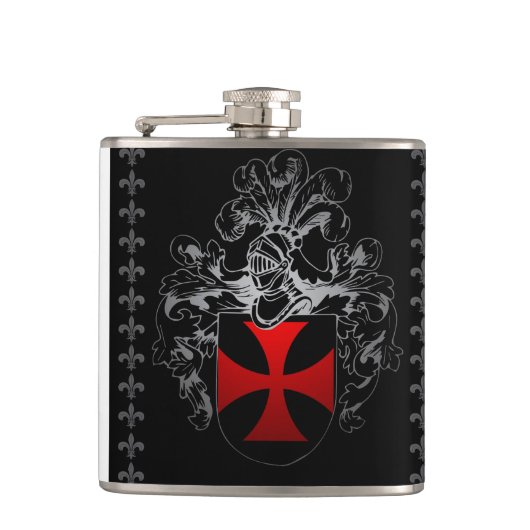 Templar Flachmann (Vorderseite)