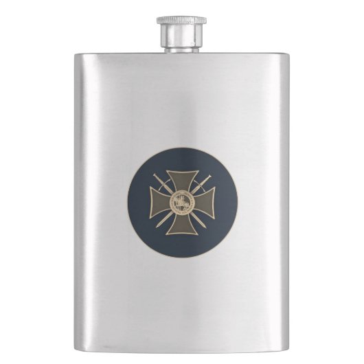 Templar Flask Flachmann (Vorderseite)