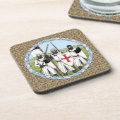 Templar Getränkeuntersetzer (Linke Seite)