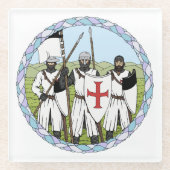 Templar Glasuntersetzer (Vorderseite)