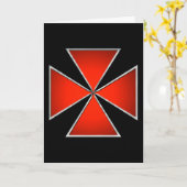 Templar Gruß-Karte Karte (Gelbe Blume)