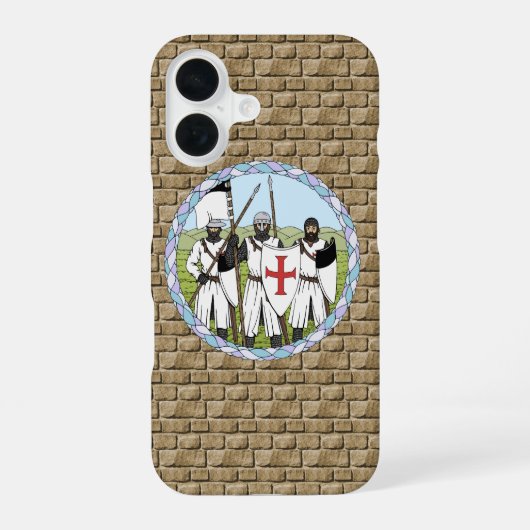 Templar iPhone 16 Hülle (Rückseite)