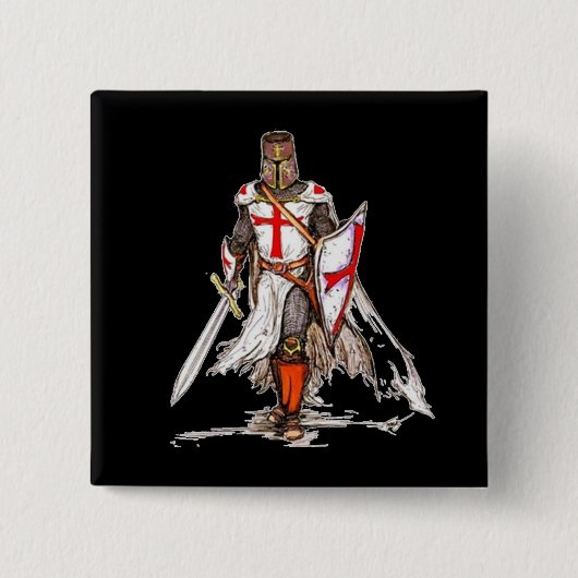 Templar Knight Button (Vorderseite)